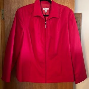 Ruby red jacket
